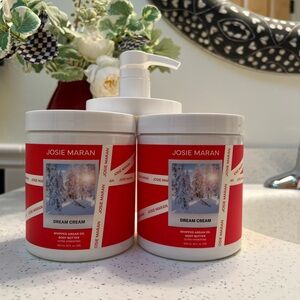 Josie Maran SUPERSIZED “Dream Cream” Whipped Argan Oil Body Butter Duo ♥️